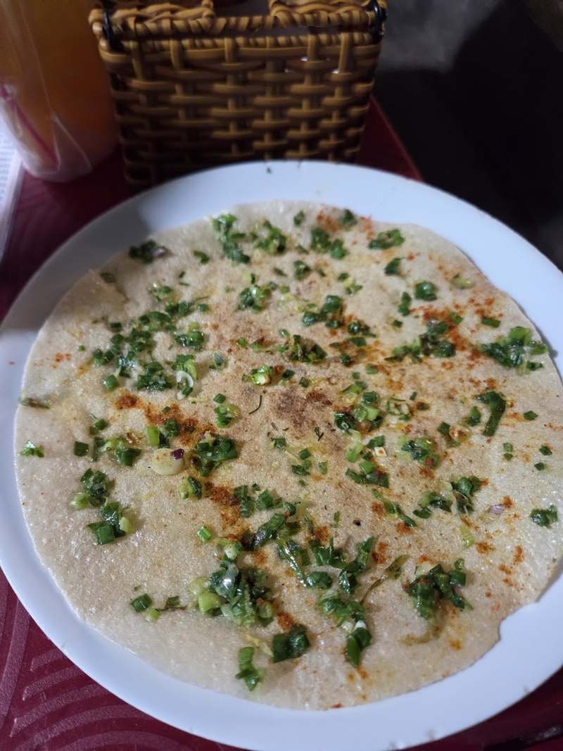 Bánh tráng nướng mỡ hành đơn giản